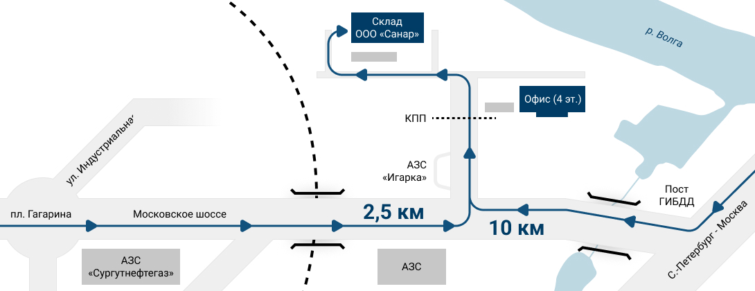 Схема проезда на склад Схема проезда на склад